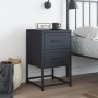 Bedside table in anthracite gray steel, 36x39x60.5 cm by , Nightstands - Ref: Foro24-846462, Price: 69,99 €, Discount: %