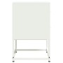 Mesitas de noche 2 unidades acero blanco 36x39x60,5 cm de , Mesitas de noche - Ref: Foro24-846469, Precio: 122,99 €, Descuent...