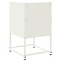 Mesitas de noche 2 unidades acero blanco 36x39x60,5 cm de , Mesitas de noche - Ref: Foro24-846469, Precio: 122,99 €, Descuent...