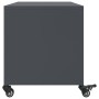 TV stand made of cold-rolled anthracite steel, measuring 68x39x43.5 cm. by , TV Furniture - Ref: Foro24-846640, Price: 73,16 ...