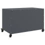 TV stand made of cold-rolled anthracite steel, measuring 68x39x43.5 cm. by , TV Furniture - Ref: Foro24-846640, Price: 73,16 ...