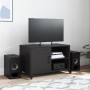 TV stand made of black cold-rolled steel, measuring 68x39x43.5 cm. by , TV Furniture - Ref: Foro24-846668, Price: 69,38 €, Di...