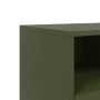 TV stand made of cold-rolled steel in olive green, measuring 100.5x39x43.5 cm. by , TV Furniture - Ref: Foro24-846696, Price:...