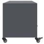 TV stand made of cold-rolled anthracite steel, 100.5x39x43.5 cm by , TV Furniture - Ref: Foro24-846694, Price: 113,99 €, Disc...