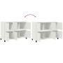 Kaltgewalzter weißer Stahlschrank 100,5x39x72 cm von , Sideboards - Ref: Foro24-846745, Preis: 133,99 €, Rabatt: %