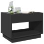 Mesa de centro con Infinity LED negro 70x50x50 cm de , Mesas de centro - Ref: Foro24-847659, Precio: 135,56 €, Descuento: %