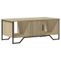 Mesa de centro madera de ingeniería roble Sonoma 100x51x40 cm de , Mesas de centro - Ref: Foro24-848490, Precio: 78,38 €, Des...