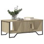 Mesa de centro madera de ingeniería roble Sonoma 100x51x40 cm de , Mesas de centro - Ref: Foro24-848490, Precio: 78,38 €, Des...