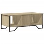 Mesa de centro madera de ingeniería roble Sonoma 100x51x40 cm de , Mesas de centro - Ref: Foro24-848490, Precio: 78,38 €, Des...