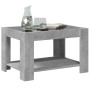 Mesa de centro y LED madera ingeniería gris hormigón 73x53x45cm de , Mesas de centro - Ref: Foro24-847549, Precio: 132,48 €, ...