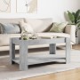 Center table and LED engineered wood in gray concrete 93x53x45cm by , Coffee table - Ref: Foro24-847556, Price: 149,79 €, Dis...