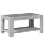 Center table and LED engineered wood in gray concrete 93x53x45cm by , Coffee table - Ref: Foro24-847556, Price: 149,79 €, Dis...