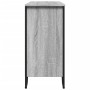 Aparador madera de ingeniería gris Sonoma 101x35,5x74,5 cm de , Aparadores - Ref: Foro24-848557, Precio: 92,58 €, Descuento: %