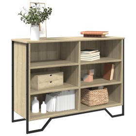 Engineered wood sideboard in Sonoma oak 101x35.5x74.5 cm by , Sideboards - Ref: Foro24-848555, Price: 102,99 €, Discount: %