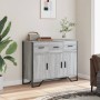 Engineered wood sideboard in Sonoma grey, 97x32.5x74.5 cm by , Sideboards - Ref: Foro24-848562, Price: 126,99 €, Discount: %