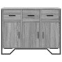 Engineered wood sideboard in Sonoma grey, 97x32.5x74.5 cm by , Sideboards - Ref: Foro24-848562, Price: 126,99 €, Discount: %