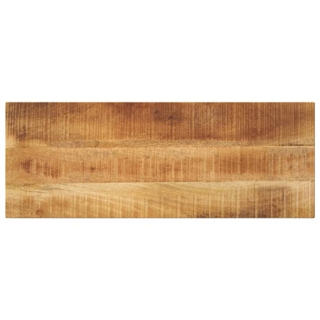 Rechteckiger Tisch aus grobem Mangoholz, 90x40x3,8 cm. von , Tischplatten - Ref: Foro24-371384, Preis: 51,51 €, Rabatt: %