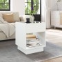 Coffee table with Infinity LED white 40x40x50 cm by , Coffee table - Ref: Foro24-847644, Price: 80,54 €, Discount: %