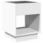 Mesa de centro con Infinity LED blanco 40x40x50 cm de , Mesas de centro - Ref: Foro24-847644, Precio: 80,54 €, Descuento: %