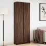 Sideboard with LED lights, engineered wood in brown oak, 74x32.5x200 cm by , Sideboards - Ref: Foro24-3307897, Price: 207,09 ...