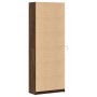 Aparador con LED madera ingeniería marrón roble 74x32,5x200 cm de , Aparadores - Ref: Foro24-3307897, Precio: 207,09 €, Descu...