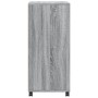 Engineered wood rolling cabinet in Sonoma gray, 55x40x91 cm. by , Sideboards - Ref: Foro24-853187, Price: 69,21 €, Discount: %