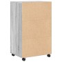 Armario con ruedas madera de ingeniería gris Sonoma 55x40x91 cm de , Aparadores - Ref: Foro24-853187, Precio: 69,21 €, Descue...