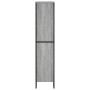 Engineered wood bookshelf in Sonoma gray, 80x31x137.5 cm by , Bookcases and shelves - Ref: Foro24-848632, Price: 91,99 €, Dis...