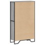 Engineered wood bookshelf in Sonoma gray, 80x31x137.5 cm by , Bookcases and shelves - Ref: Foro24-848632, Price: 91,99 €, Dis...