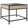 Coffee table with Infinity LED Sonoma oak 50x50x41 cm by , Coffee table - Ref: Foro24-847678, Price: 82,47 €, Discount: %