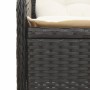 Garden furniture set, 6 pieces, with black synthetic rattan cushions. by , Garden sets - Ref: Foro24-3262611, Price: 877,46 €...