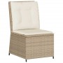 Set muebles de jardín 5 pzas con cojines ratán sintético beige de , Conjuntos de jardín - Ref: Foro24-3262618, Precio: 818,60...