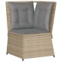 Garden furniture set, 5 pieces, with beige synthetic rattan cushions. by , Garden sets - Ref: Foro24-3262473, Price: 738,32 €...