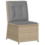 Garden furniture set, 5 pieces, with beige synthetic rattan cushions. by , Garden sets - Ref: Foro24-3262473, Price: 738,32 €...