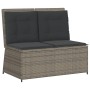 7-piece garden furniture set with gray synthetic rattan cushions by , Garden sets - Ref: Foro24-3262380, Price: 1,00 €, Disco...