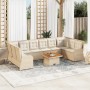 Set de muebles de jardín y cojines 7 pzas ratán sintético beige de , Conjuntos de jardín - Ref: Foro24-3262382, Precio: 1,00 ...