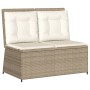 Gartenmöbel-Set und Kissen, 7-teilig, aus synthetischem Rattan in Beige. von , Gartensets - Ref: Foro24-3262382, Preis: 1,00 ...