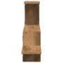 Engineered oak wood artisan wall shelf 104x15x49 cm by , Shelves and shelves - Ref: Foro24-853208, Price: 24,36 €, Discount: %