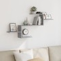 Engineered wood gray concrete wall shelf 104x15x49 cm by , Shelves and shelves - Ref: Foro24-853203, Price: 22,70 €, Discount: %