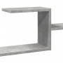 Engineered wood gray concrete wall shelf 104x15x49 cm by , Shelves and shelves - Ref: Foro24-853203, Price: 22,70 €, Discount: %