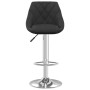 Black velvet kitchen stool by , Kitchen stools - Ref: Foro24-335291, Price: 83,22 €, Discount: %