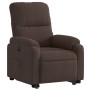 Electric reclining and lifting armchair in brown microfiber fabric. by , Armchairs - Ref: Foro24-3204942, Price: 312,62 €, Di...