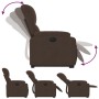 Sillón eléctrico reclinable elevable tela microfibra marrón de , Sillones - Ref: Foro24-3204942, Precio: 306,99 €, Descuento: %