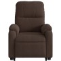 Sillón reclinable elevable tela de microfibra marrón de , Sillones - Ref: Foro24-3204928, Precio: 293,93 €, Descuento: %