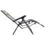 Folding chairs 2 units cream textilene by vidaXL, Loungers - Ref: Foro24-312464, Price: 156,99 €, Discount: %