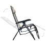 Folding chairs 2 units cream textilene by vidaXL, Loungers - Ref: Foro24-312464, Price: 156,99 €, Discount: %