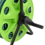 Hose reel stand with a set of green PVC fittings 0.5" 30 m by , Garden hose holder - Ref: Foro24-3281518, Price: 47,87 €, Dis...