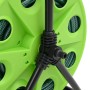 Carrete de manguera de pie con set racores PVC verde 0,5" 30 m de , Soporte de manguera de jardín - Ref: Foro24-3281518, Prec...