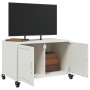 Mueble para TV acero laminado en frío blanco 68x39x43,5 cm de , Muebles TV - Ref: Foro24-846643, Precio: 72,99 €, Descuento: %