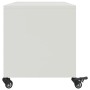 Mueble para TV acero laminado en frío blanco 68x39x43,5 cm de , Muebles TV - Ref: Foro24-846643, Precio: 72,99 €, Descuento: %